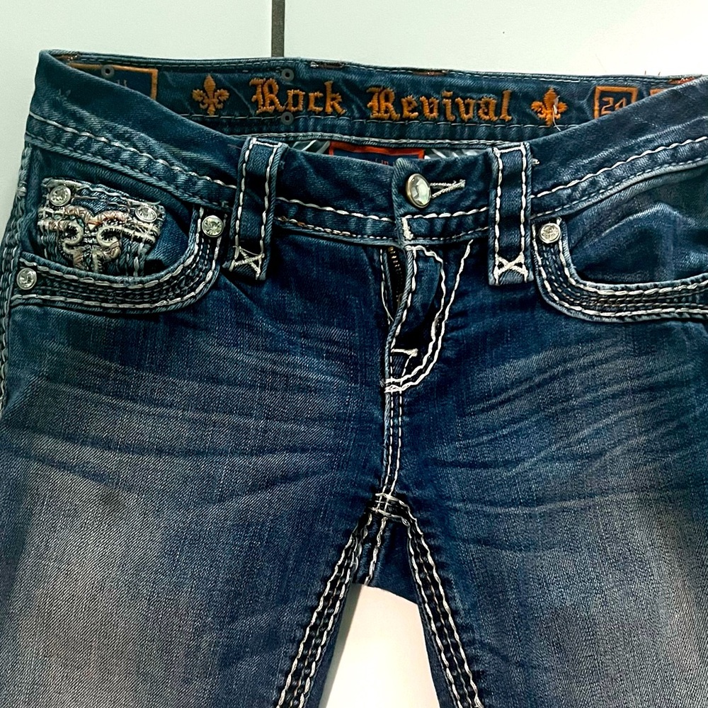 Rock revival jeans hardly worn
